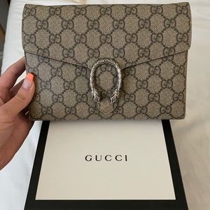 Gucci Dionysus Chain Wallet Crossbody Purse TRADE